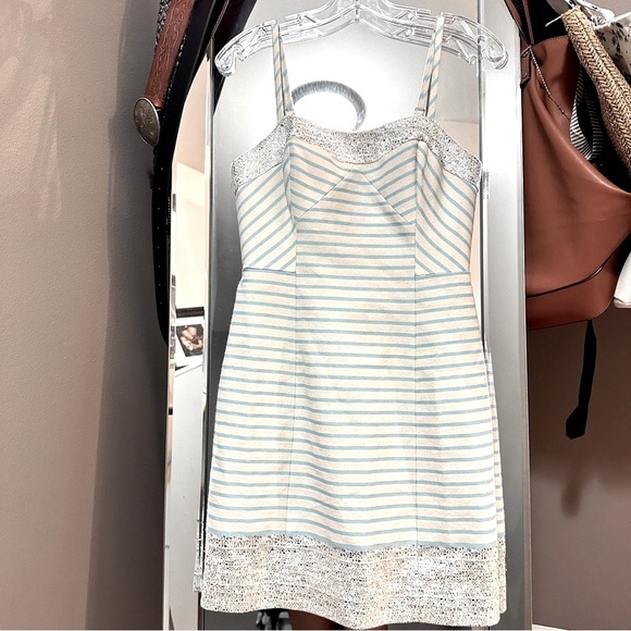 Lilly Pulitzer Kariana Sequin Strapless Mini Dress Size 0 - Picture 3 of 16